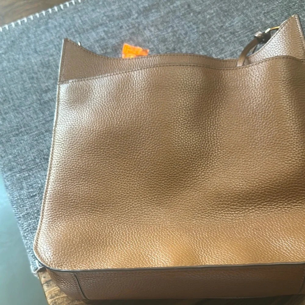 Tory Burch Tan Leather Shoulder Bag - Picture 3 of 7